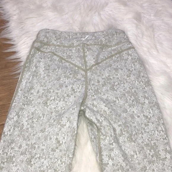 Gym shark xsmall fleur green high waisted leggings - Picture 4 of 8